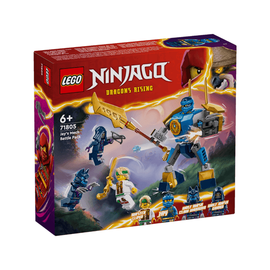 lego ninjago battle pack blue and gold mech with minifigures toyworld lismore