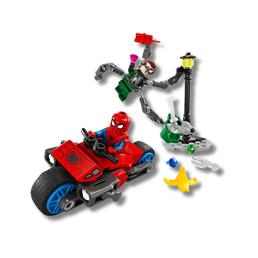 76275 - Lego Marvel Motorcycle Chase Spiderman vs Doc Ock