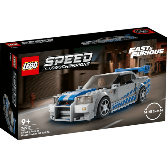 76917 Lego Fast and Furious Nissan Skyline box packaging