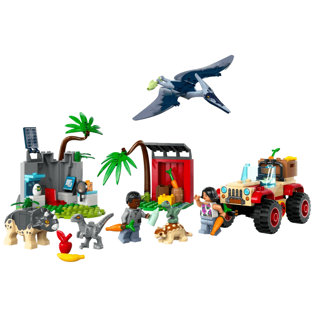 Lego jurassic world baby dinosaur mini dino builds, characters and vehicle toyworld lismore