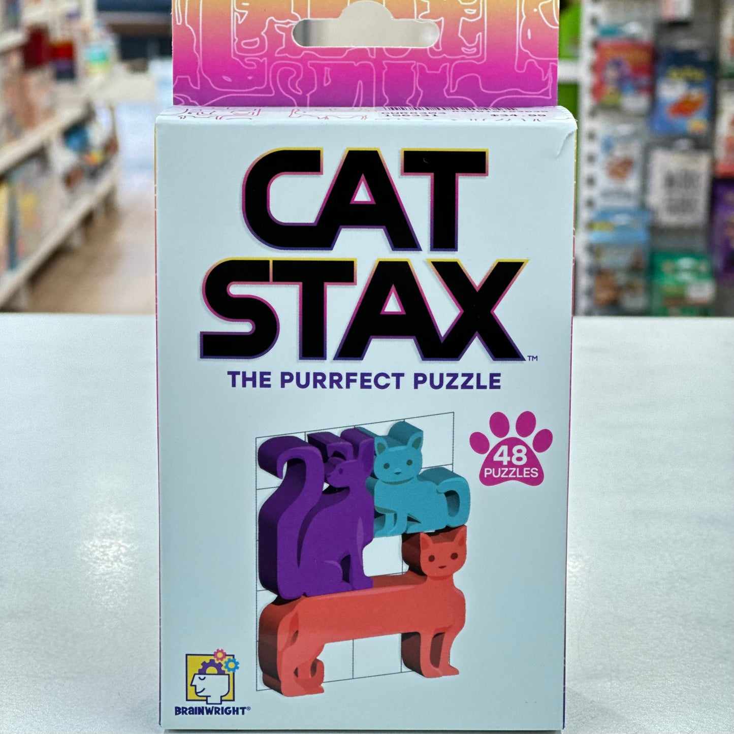 Cat Stax - The Purrfect Puzzle - Brainwright