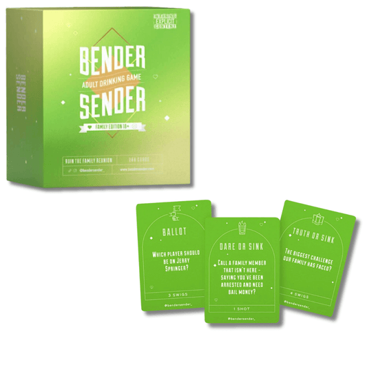 Bender Sender Family Drinking Game