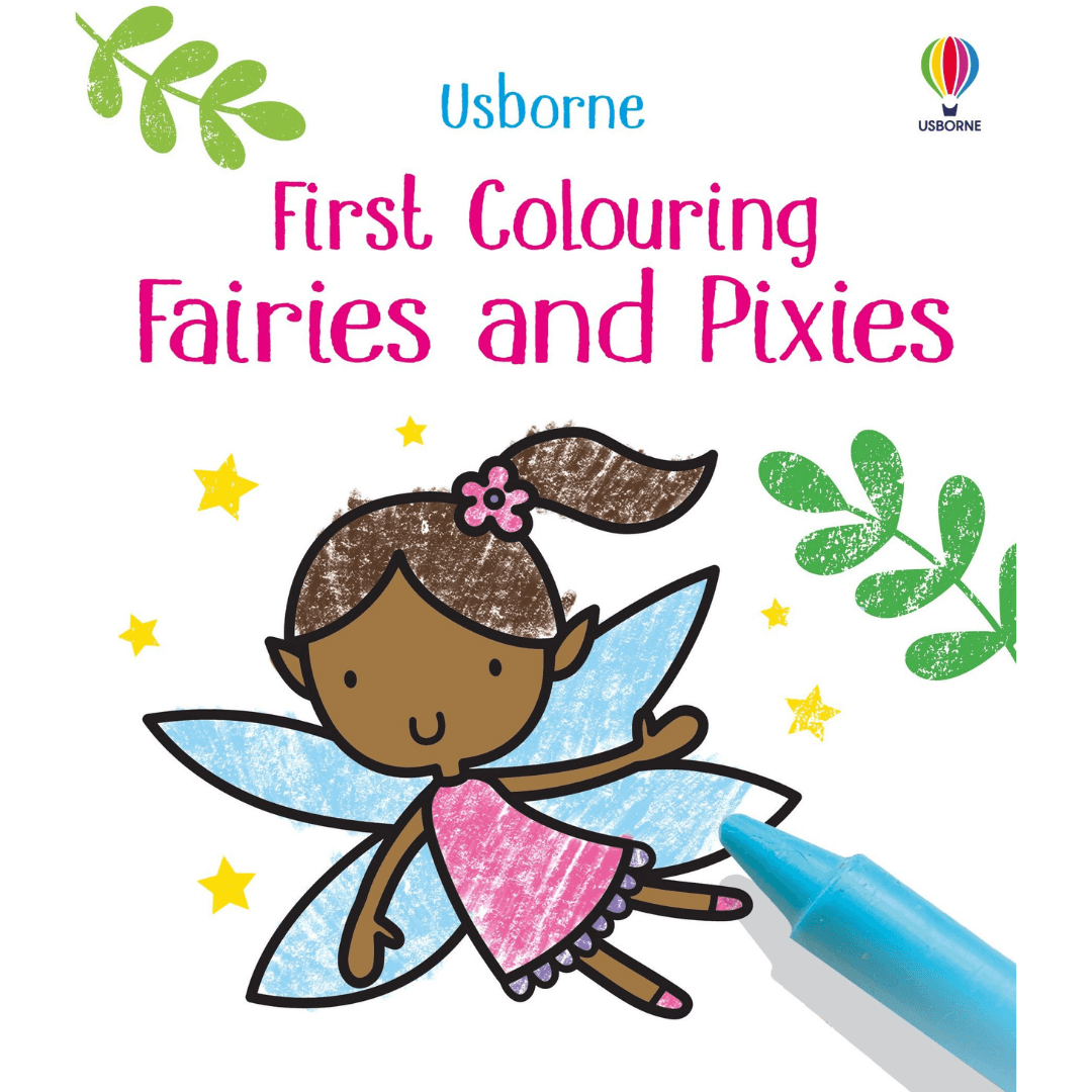 Usborne Books - First Colouring Fairies and Pixies