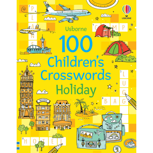 Usborne Books - 100 Childrens Crosswords - Holiday