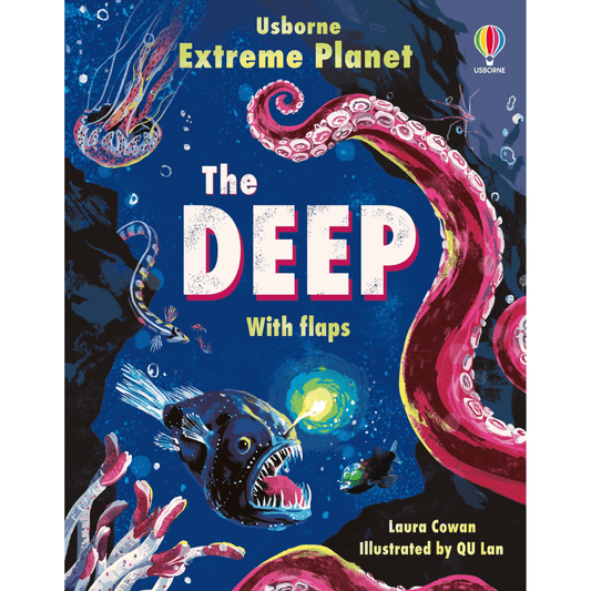 Usborne extreme planet the deep with flaps toyworld lismore
