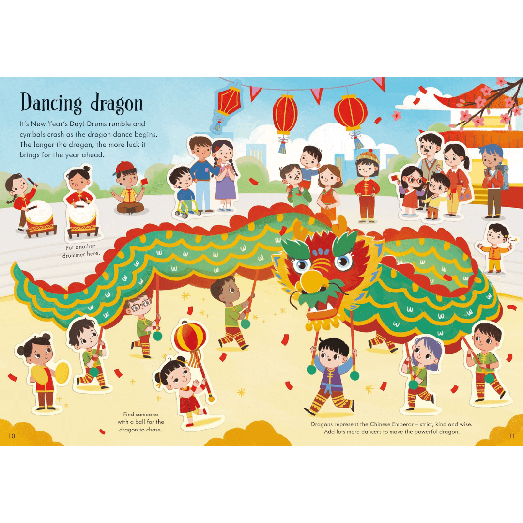 usborne chinese new year sticker book toyworld lismore