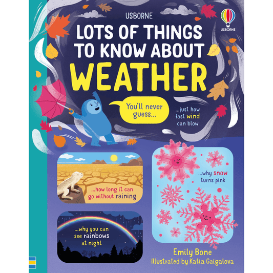 Usborne Books-Lots Of Things To Know About-Weather