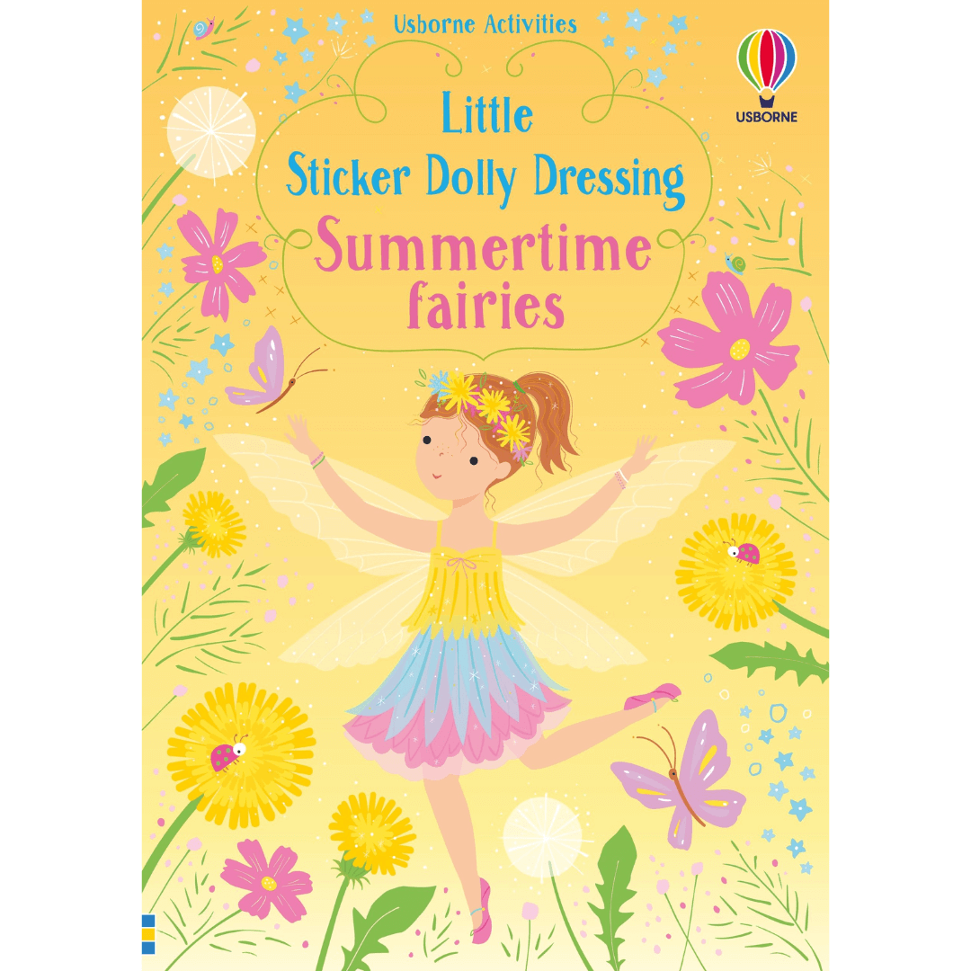 Usborne Sticker book small size dressing fairy costumes toyworld lismore