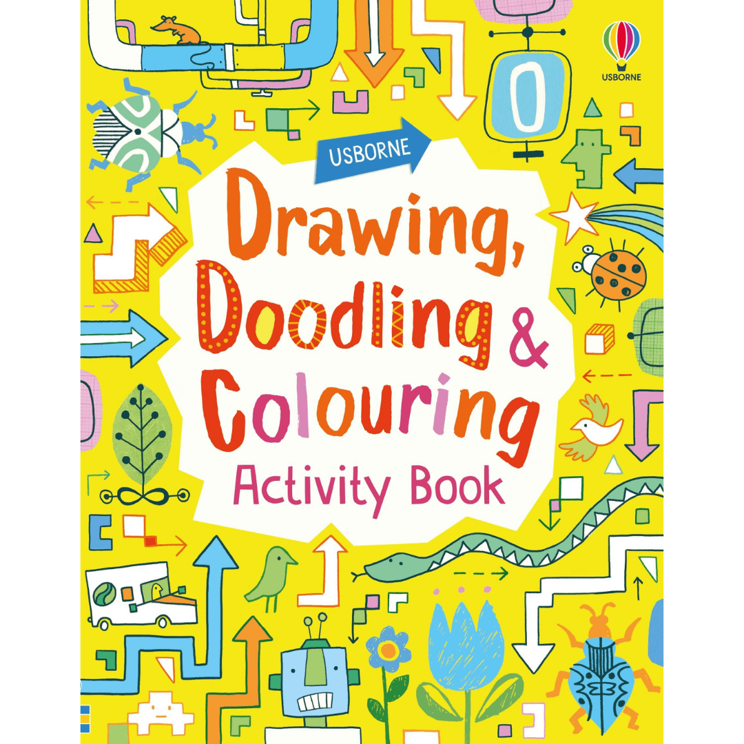 Usborne Books - Drawing Doodling and Colouring Acivity Book