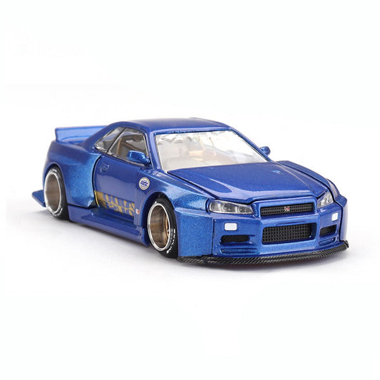 PRE-ORDER Mini GT - 1:64 Nissan Skyline GT-R R34 Kaido Works Shinjuku V2