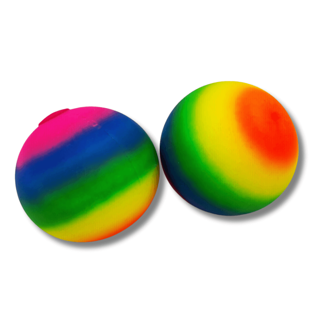 Jumbo Rainbow Squeeze Ball