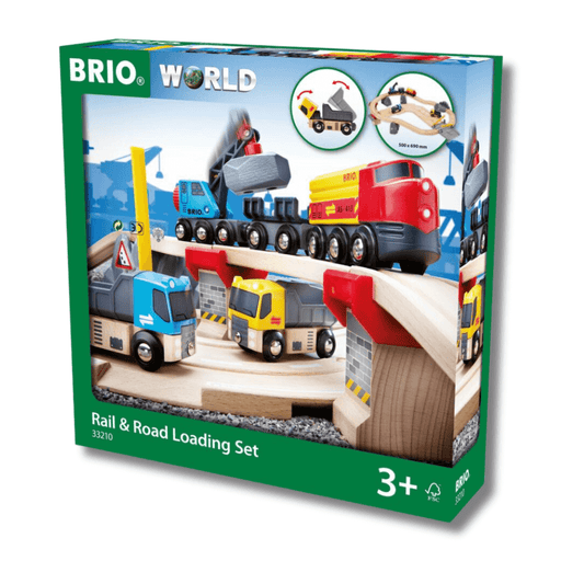 Brio - Rail and Road Loading Set 32 Pieces