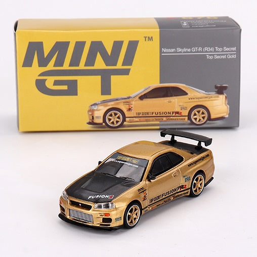 Mini GT - 1:64 Nissan Skyline GT-R R34 Top