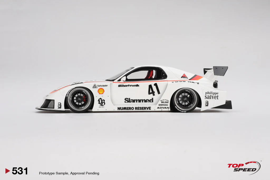 PRE ORDER Mini GT - 1:64 MAZDA RX-7 LB-Super Silhouette No.41 Numero Reserve