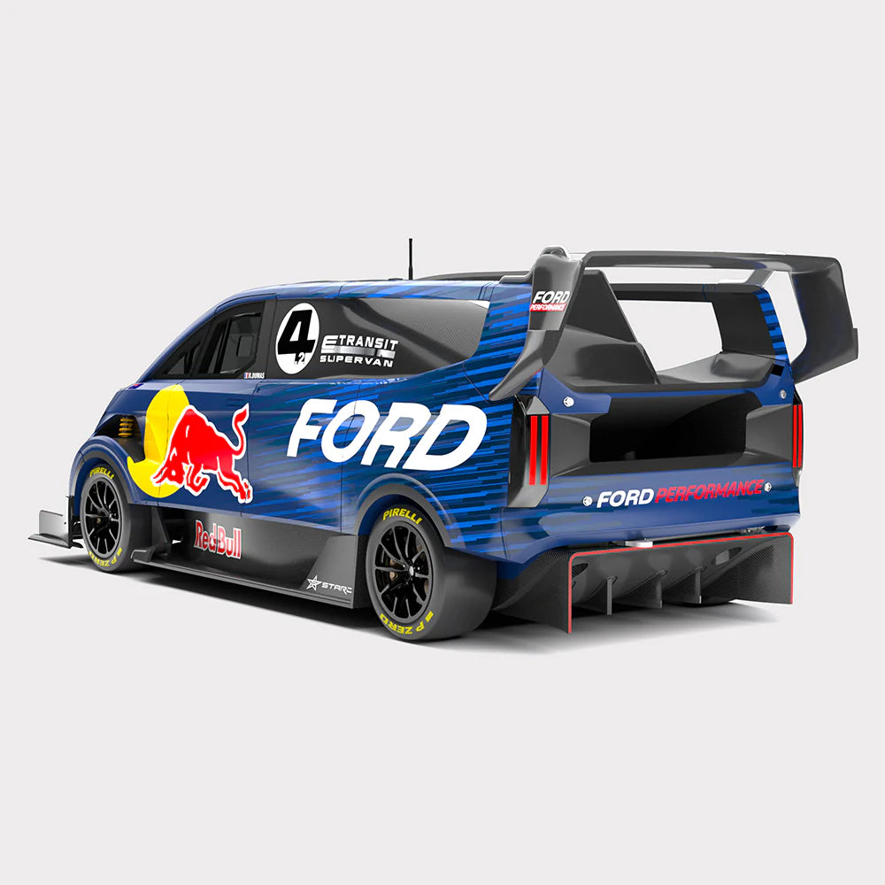PRE ORDER Authentic - 1:18 Ford Performance Red Bull E-Transit SuperVan 4 -2024 Bathurst Lap Record