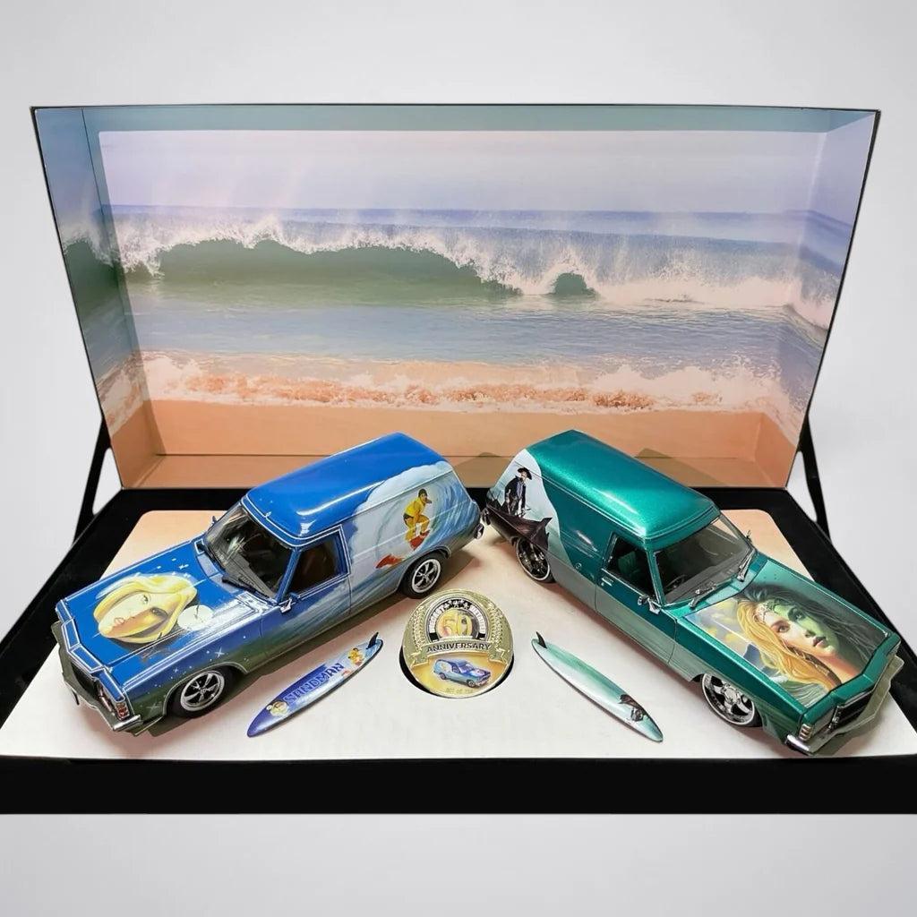 DDAUS - 1:24 Sea Witch Holden Panel Van Twin Set Boxed