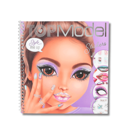 Top Model - Dress Me Up Make-up Face Stickerbook