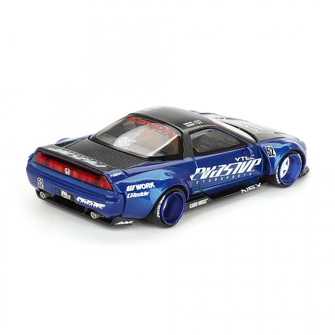 PRE ORDER Mini GT - 1:64 Honda NSX Evasive V2 Kaido Works Blue