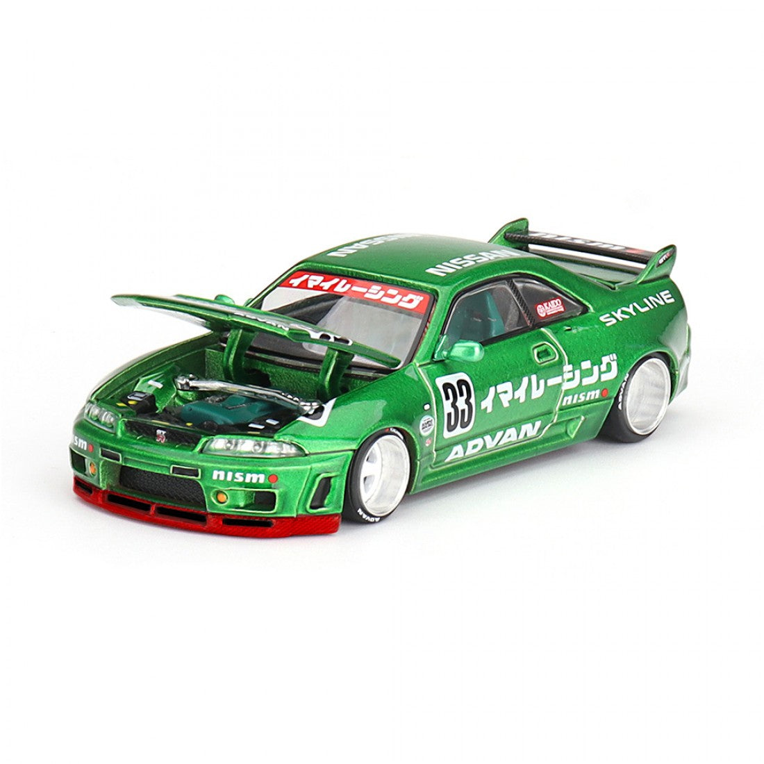 PRE ORDER Mini GT - 1:64 Nissan Skyline GT-R R33 Imai Racing V1 Kaido ...