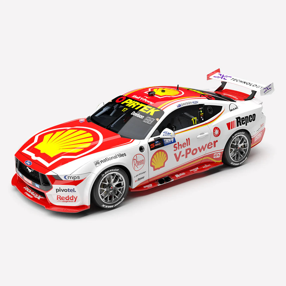 PRE ORDER Authentic - 1:18 Davison 2025 Shell V-Power Racing Team No.17 Ford Mustang GT