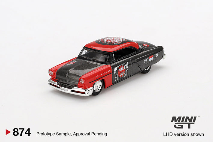 PRE ORDER Mini GT - 1:64 Lincoln Capri Hot Rod 1954 Shadow Puppet MIZU Diecast 2024