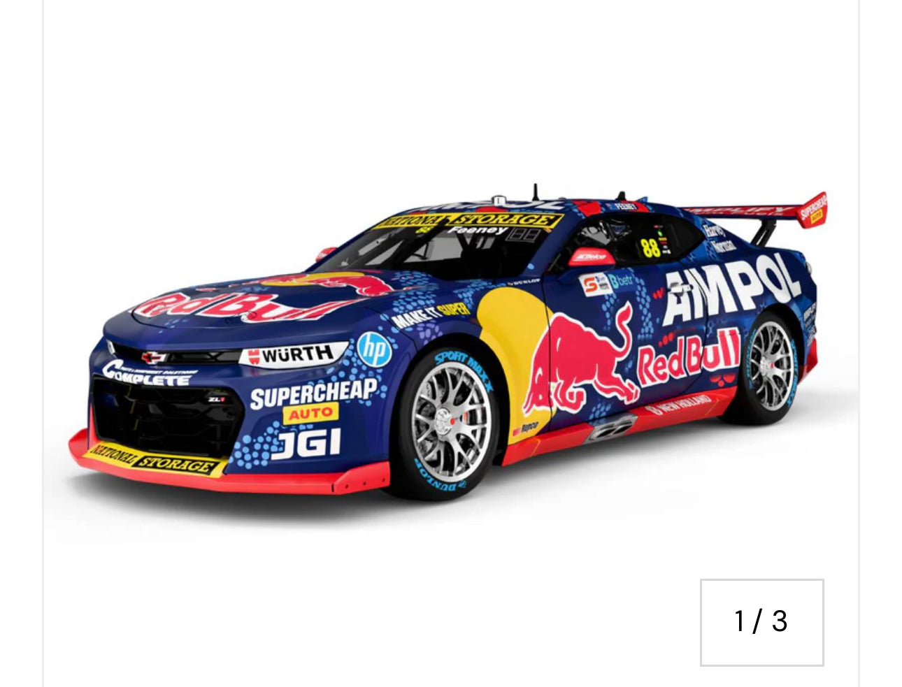 Biante - 1:18 Feeney 2022 88 Holden ZB Commodore Darwin Triple Crown