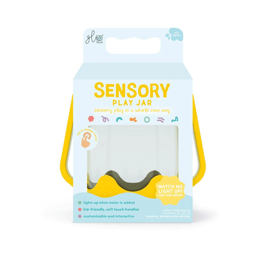 Jellystone glo pal sensory play jar add your cubes and sensory items and watch it glow toyworld lismore