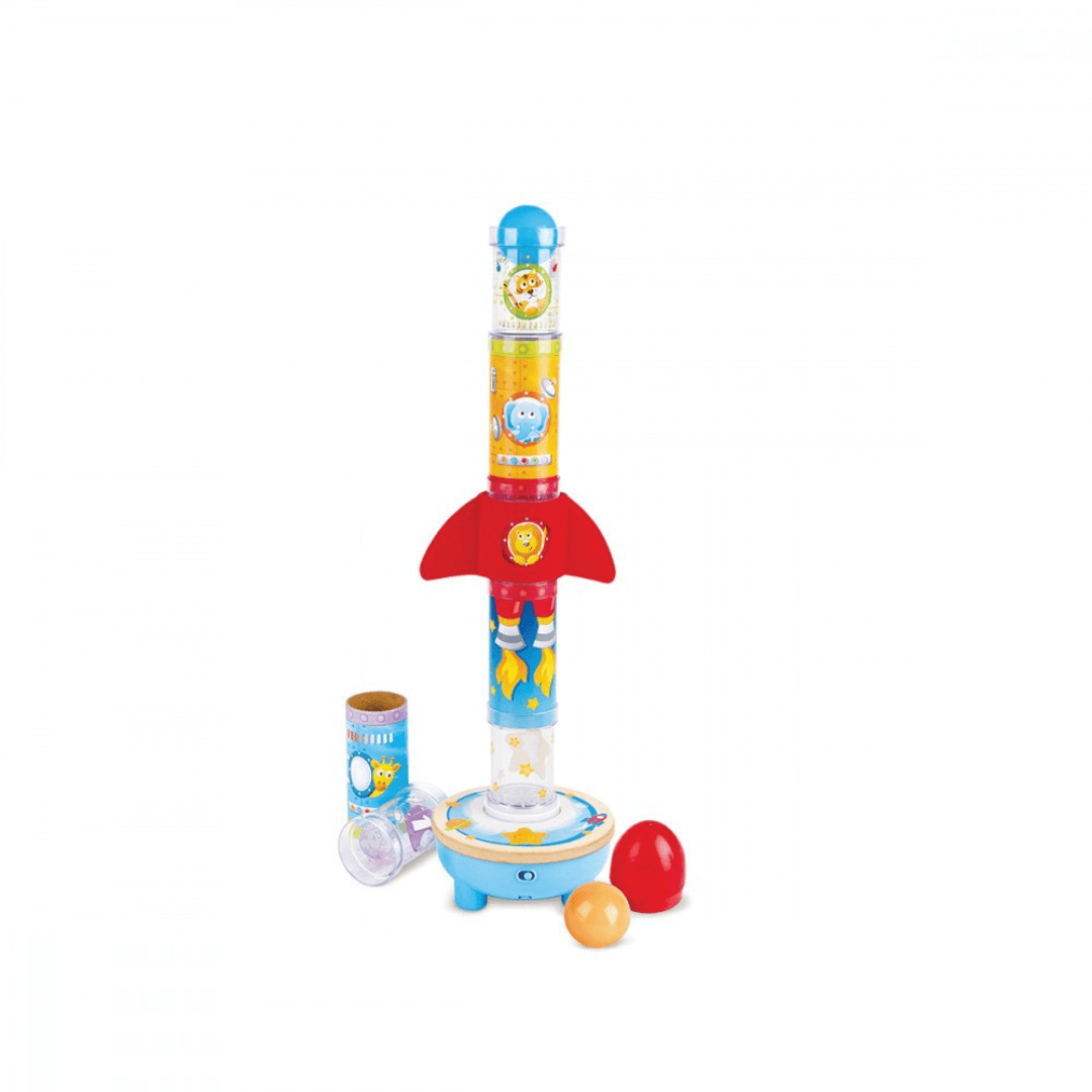Hape rocket air stacker at toyworld lismore