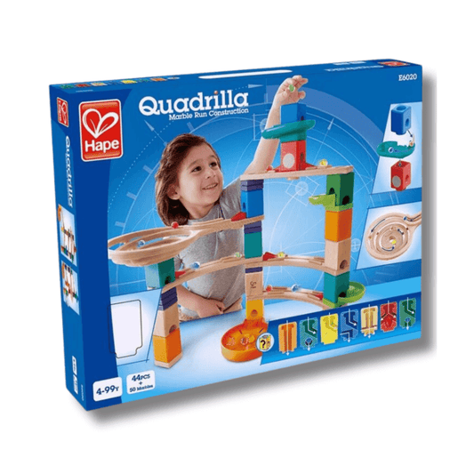 Quadrilla Cliff Hanger Marble Run 44 Piece