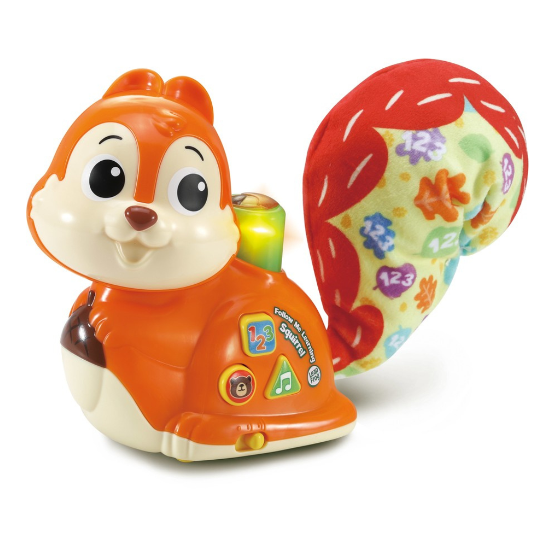 leapfrog follow me squirrel counting, animals and music at toyworld lismore