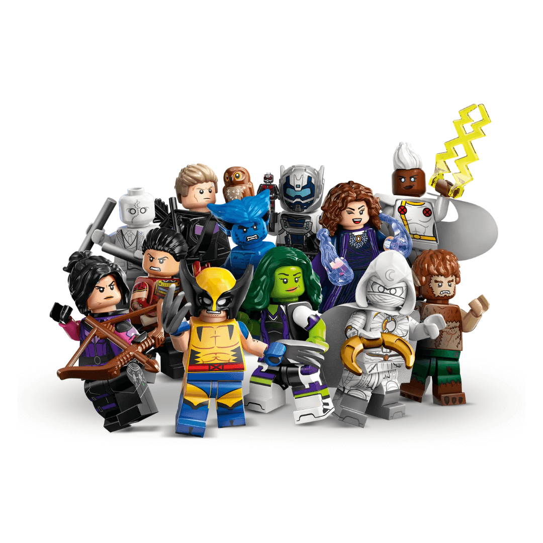 Lego Marvel minifigures collection at toyworld lismore