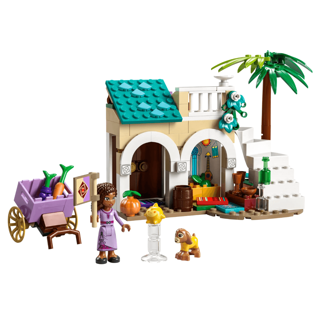 Lego disney asha in the city of rosas leg set at housewith female character and dog toyworld lismore