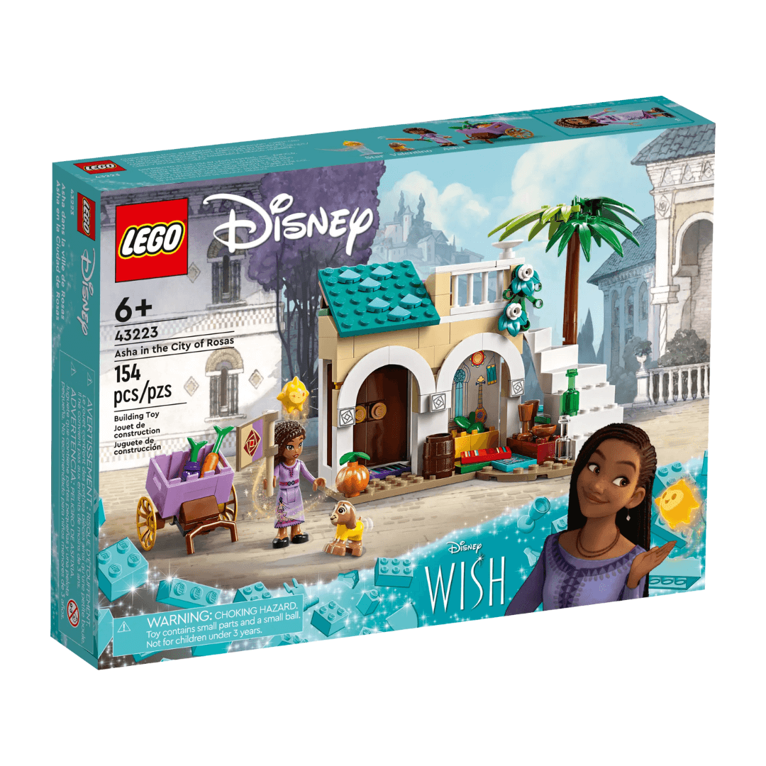 Lego disney asha in the city of rosas leg set at toyworld lismore