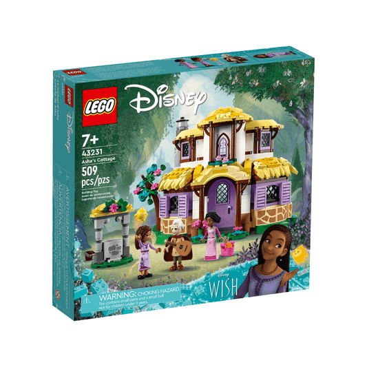 lego ashas cottage purple cottage with yellow roof in packaging at toyworld lismore