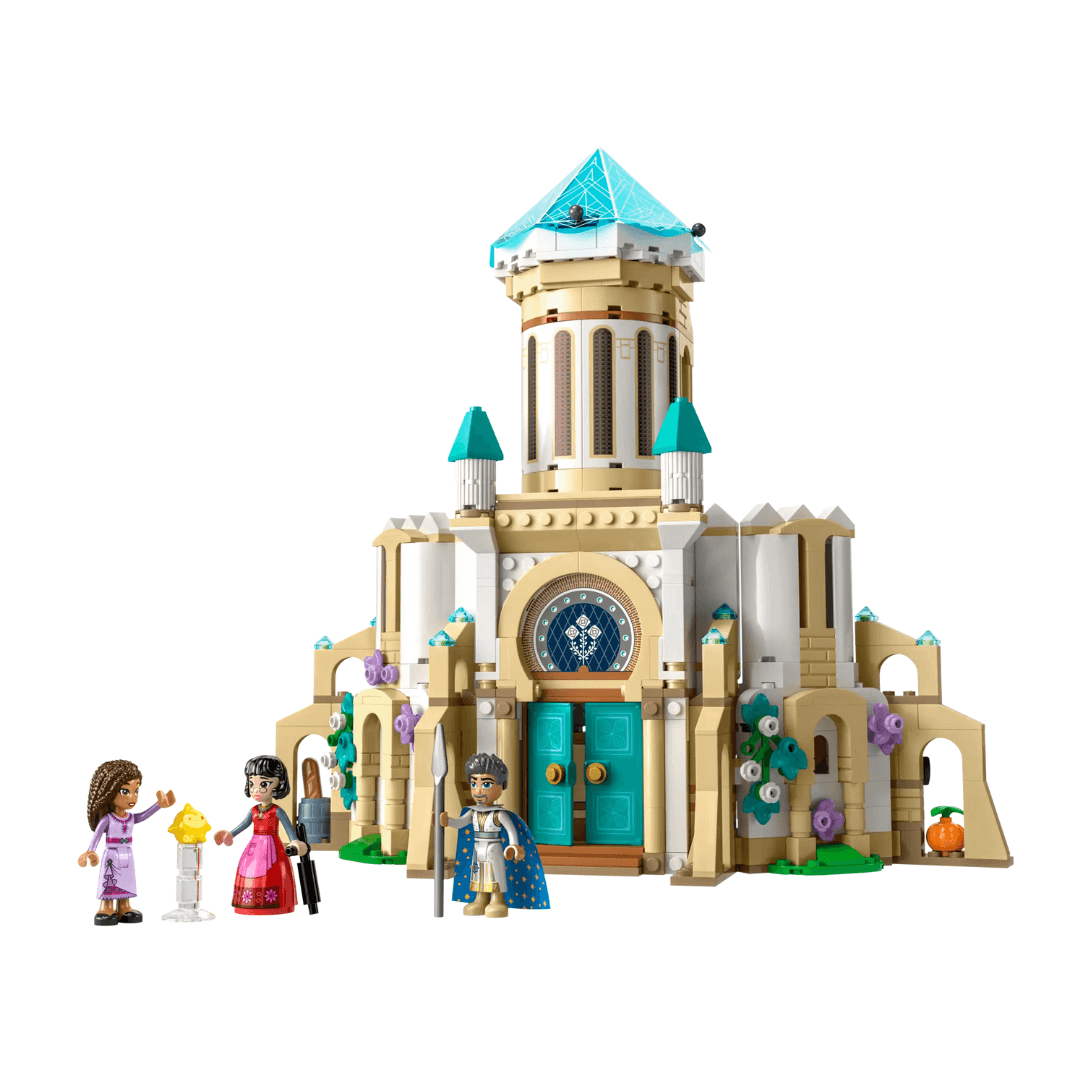 Lego Disney King Magnificos castle with characters at toyworld lismore