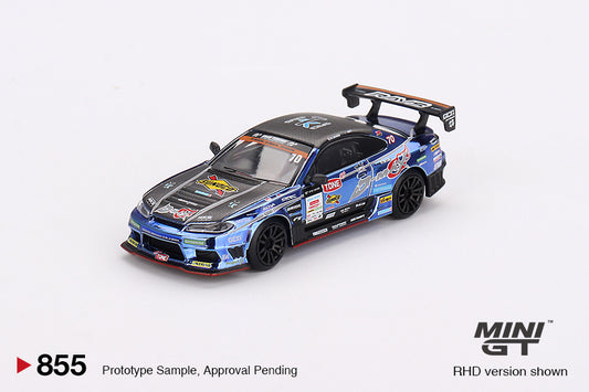 Mini GT - 1:64 Nissan Silvia S15  D-MAX Racing 2023 D1 Grand Prix - Japan Exclusive  RHD
