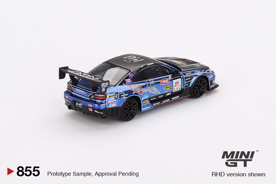 Mini GT - 1:64 Nissan Silvia S15  D-MAX Racing 2023 D1 Grand Prix - Japan Exclusive  RHD