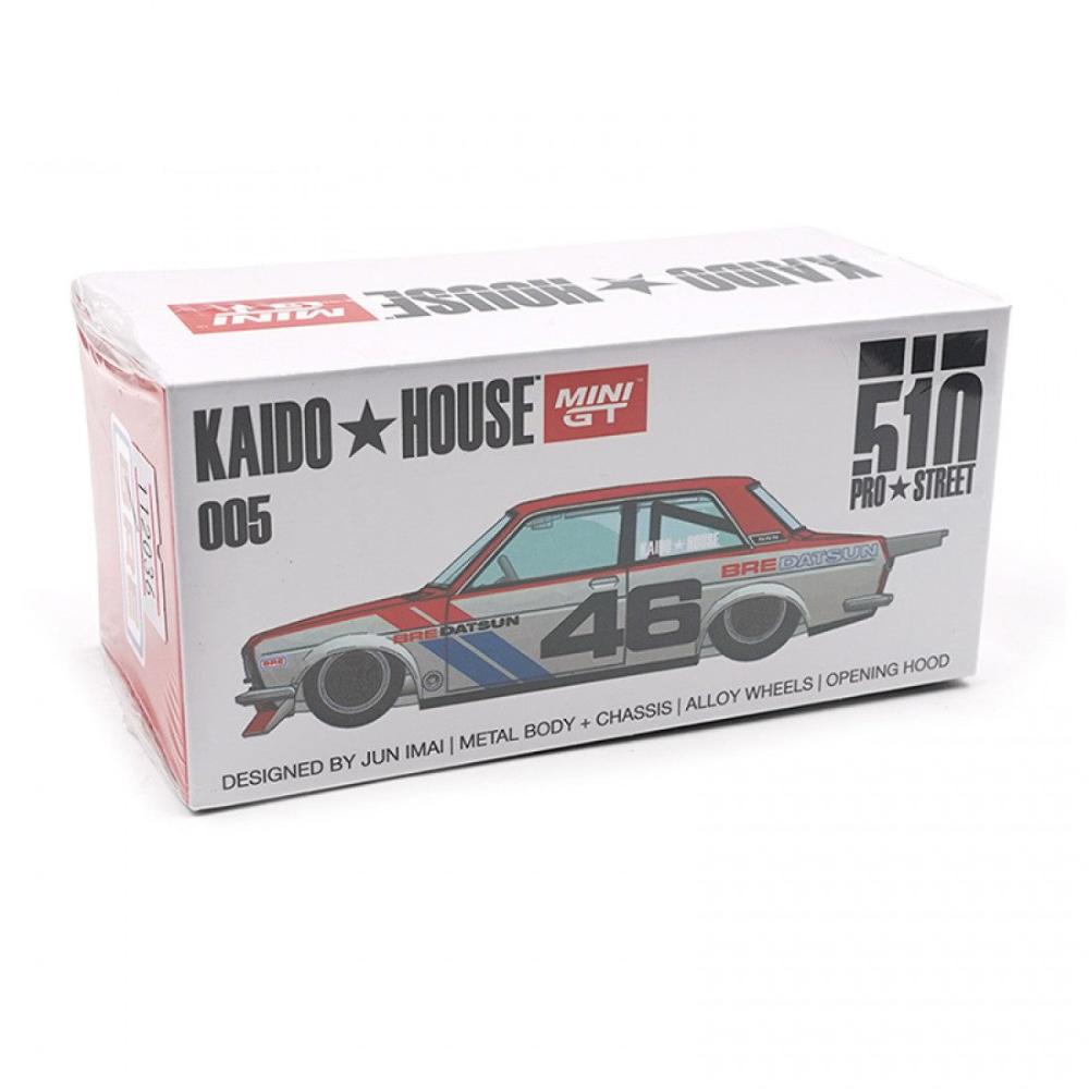 MiniGT 1:64 Datsun 510 Kaido House Pro Street BRE510 V1 Box