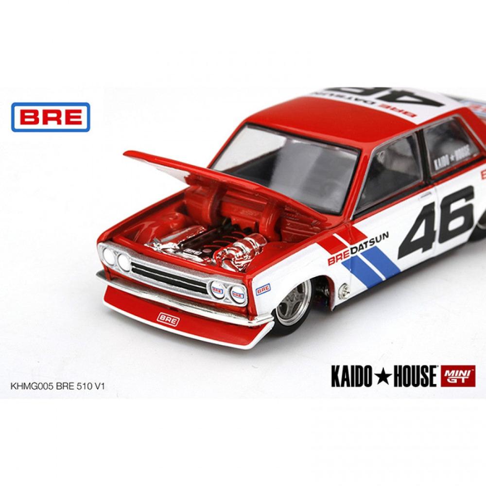 MiniGT 1:64 Datsun 510 Kaido House Pro Street BRE510 V1 Open