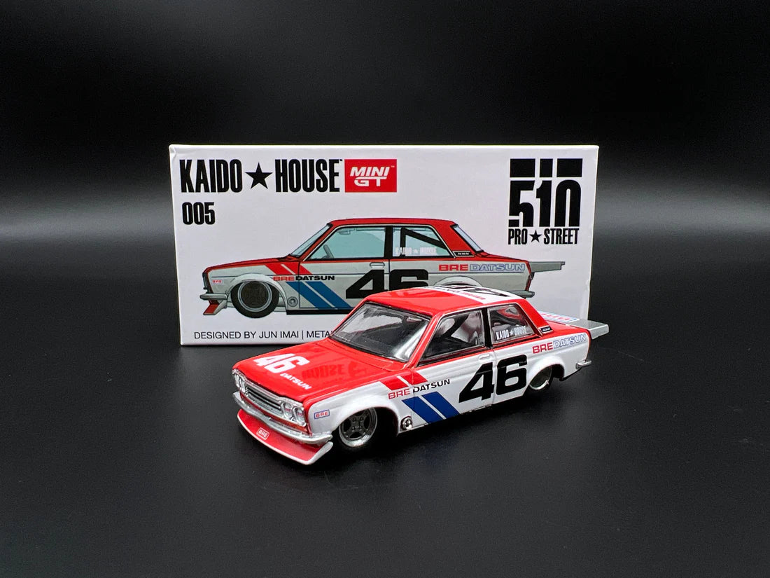 MiniGT 1:64 Datsun 510 Kaido House Pro Street BRE510 V1 Main