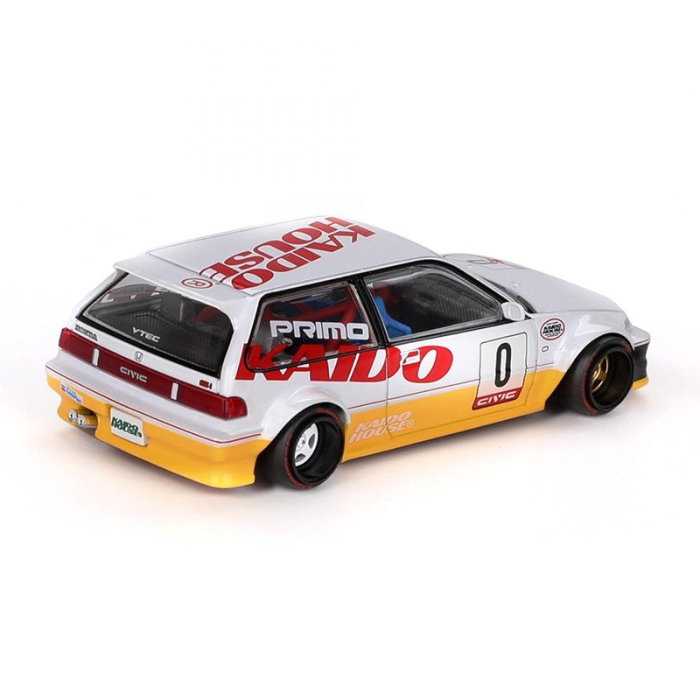 Mini GT - 1:64 Honda Civic V1 Kaido House Kanjo Rear