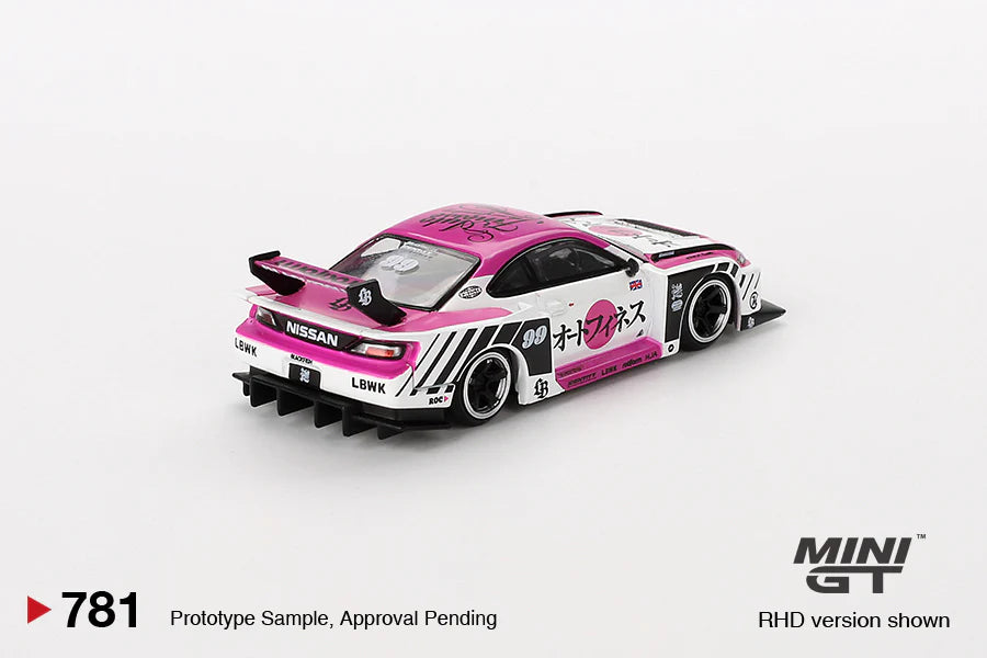 Mini GT - 1:64 Nissan LB-Super Silhouette S15 SILVIA Auto Finesse SEMA 2023