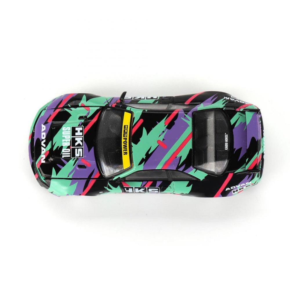 Mini GT - 1:64 Nissan Skyline HKS GT-R R33 Kaido Works V1 Above