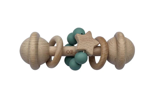 OB - Wooden Rattle Toy - Ocean