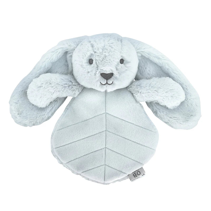OB Designs - Baxter Bunny Soft Blue Comforter Toy