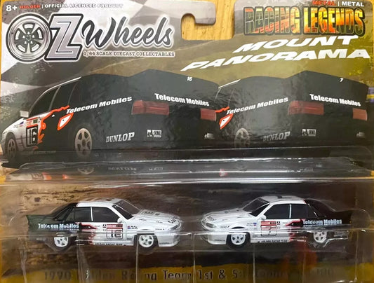 Oz Wheels - 1:64 Twin Set Racing Legends HRT Cars #16 & #7 VL 1 & 5 Finish