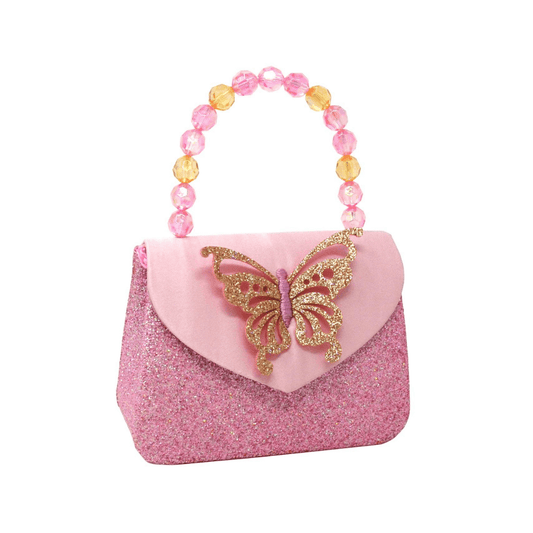 Pink Poppy - Butterfly Skies Hard Handbag
