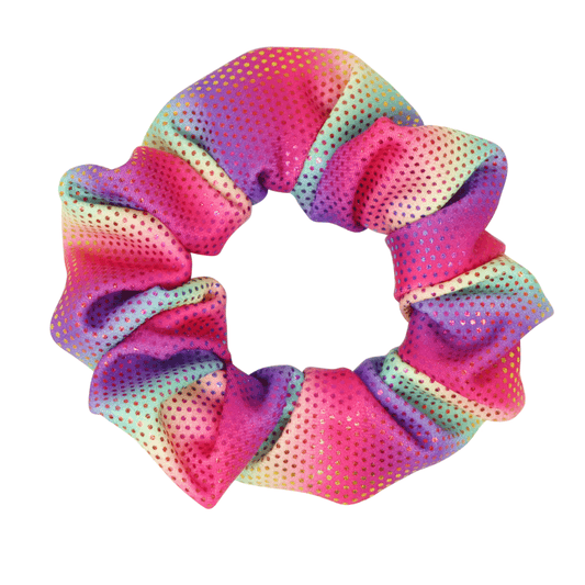 Pink Poppy - Rainbow Butterfly Hair Scrunchie