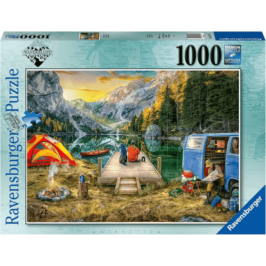 Ravensburger - Wanderlust Calm Campsite Puzzle 1000 Piece