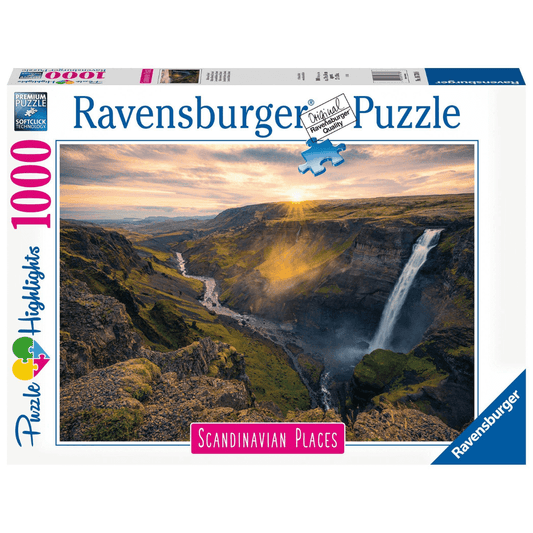 Ravensburger - Haifoss Waterfall Iceland 1000 Piece Puzzle